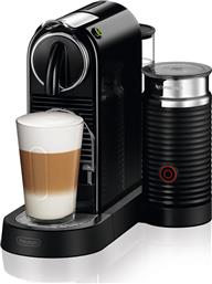 Delonghi Citiz & Milk Καφετιέρα για κάψουλες Nespresso Black από το Kotsovolos