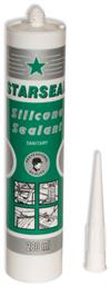 Starseal Σφραγιστική Σιλικόνη Αντιμουχλική Διάφανη 260ml Den Braven