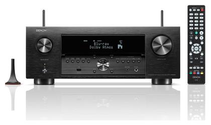 AVC-X4800H Ραδιοενισχυτής Home Cinema 4K/8K 11.2 Καναλιών 125W/8Ω 165W/6Ω με HDR και Dolby Atmos Μαύρος Denon
