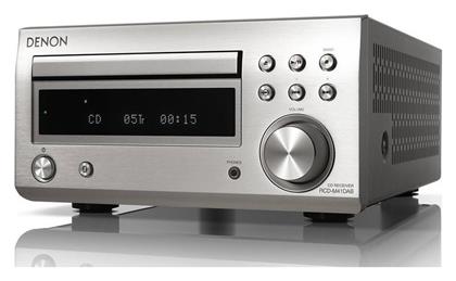 Ηχοσύστημα 2.0 RCD-M41 DAB 60W με CD / Digital Media Player και Bluetooth Ασημί Denon