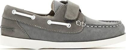 Δερμάτινα μοκασίνια κούμπωμα velcro από το La Redoute