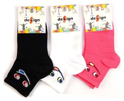 Παιδικά Σοσόνια Πολύχρωμο 3 Ζευγάρια Design Socks