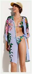 Amelia Γυναικείο Μακρύ Κιμονό Παραλίας Floral Desigual