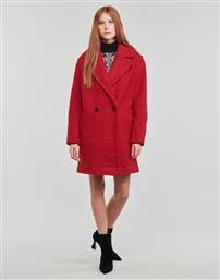 Desigual Γυναικείο Κόκκινο Παλτό με Κουμπιά από το Modivo