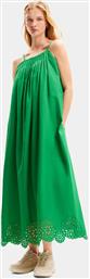 Desigual Καλοκαιρινό Midi Φόρεμα Πράσινο