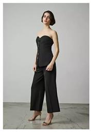 Γυναικείο Ψηλόμεσο Υφασμάτινο Παντελόνι Regular Fit Desiree