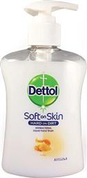 Dettol Honey Soft On Skin Hard On Dirt Liquid Hand Wash 250ml Pump