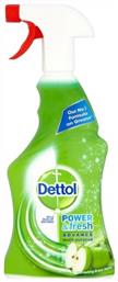 Power & Fresh Advance Καθαριστικό Spray Γενικής Χρήσης με Απολυμαντική Δράση Πράσινο Μήλο 500ml Dettol