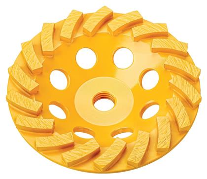 Δίσκος Λείανσης Δομικών Υλικών 125mm Διαμαντέ M14 Dewalt