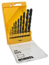 Σετ Τρυπάνια Μετάλλων HSS-R DT5911 10τμχ Dewalt