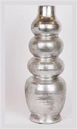 Διακοσμητικό Βάζο Πήλινο Ασημί 18x18x48cm - Estheti