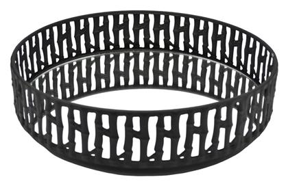 Διακοσμητικος Δισκος Μεταλλικος Μαυρο Χρωμα Καθρεφτη 29,5x29,5x5εκ Ankor