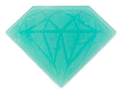 DIAMOND Skateboard WAX BRILLIANT MINI MAX GREEN - BLUE-DIAMB15DSC015PAG-121-BLUE - Diamond Supply