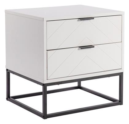 Diano Ξύλινο Λευκό 48x40x48cm Ε7013,1 - Woodwell