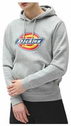 Ανδρικό Φούτερ με Κουκούλα και Τσέπες Γκρι Dickies
