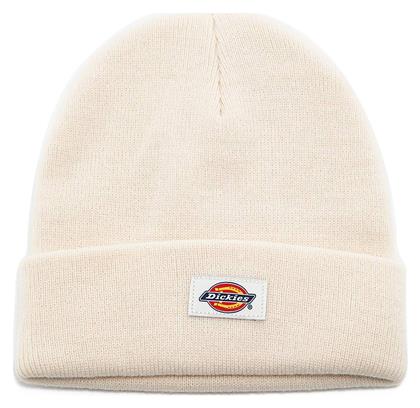 Gibsland Beanie Unisex Σκούφος Πλεκτός Ecru Dickies