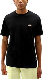 Dickies Mapleton Ανδρικό T-shirt Μαύρο με Λογότυπο