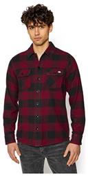New Sacramento Φανελένιο Πουκάμισο Maroon Dickies