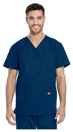 Unisex Σετ Ιατρικό Παντελόνι και Μπλούζα Navy Μπλε από Βαμβάκι και Πολυεστέρα Dickies