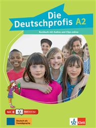 Die Deutschprofis A2 Kursbuch Hybride Ausgabe + Book-app Klett