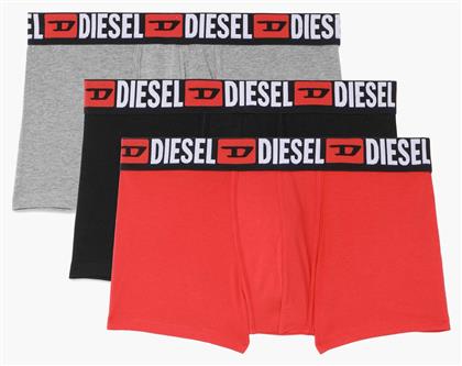 Ανδρικά Μποξεράκια 3Pack Μαύρο / Κόκκινο / Γκρι Diesel