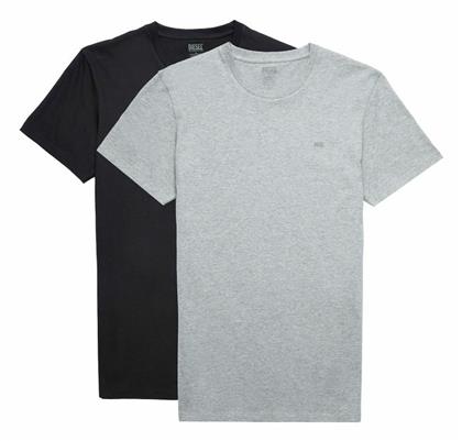 Ανδρικές Φανέλες Κοντομάνικες Black / Grey 2Pack Diesel