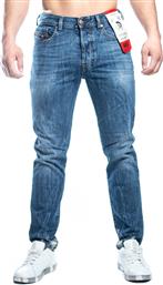 Diesel Mharky Ανδρικό Παντελόνι Τζιν με Slim Εφαρμογή Μπλε από το 99FashionBrands