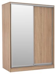 Δίφυλλη Συρόμενη με Καθρέπτη 160x60x210cm Sonama - HomeMarkt