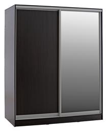 Δίφυλλη Συρόμενη με Καθρέπτη Adler 160x60x210cm Wenge - HomeMarkt