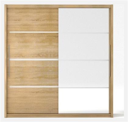 Δίφυλλη Συρόμενη με Καθρέπτη Ilona 180x61x215cm - Alphab2b