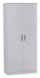 Δίφυλλη Zelia 79x42x180cm Λευκή - Pakketo