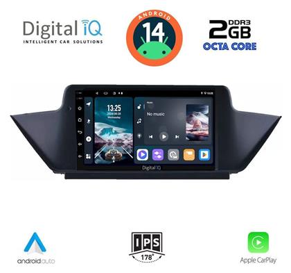 Ηχοσύστημα Αυτοκινήτου για BMW X1 2009-2015 (Bluetooth/USB/AUX/WiFi/GPS/Apple-Carplay/Android-Auto) με Οθόνη Αφής 10'' Digital IQ