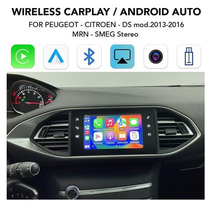 Ηχοσύστημα Αυτοκινήτου για Citroen DS 2013-2016 (Bluetooth/USB/AUX/WiFi/GPS/Apple-Carplay/Android-Auto) με Οθόνη Αφής 7'' Digital IQ