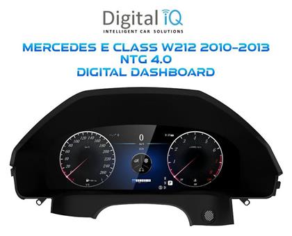Ηχοσύστημα Αυτοκινήτου για Mercedes-Benz E Class / C Class 2010-2013 (Bluetooth/USB/WiFi/GPS/Apple-Carplay/Android-Auto) με Οθόνη Αφής 12.3'' Digital IQ