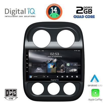 Ηχοσύστημα Jeep Compass / Patriot 2007-2016 με Bluetooth, USB & GPS Digital IQ