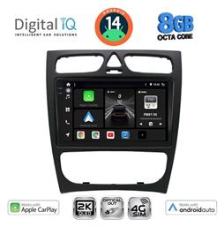 Ηχοσύστημα Mercedes-Benz C Class 1999-2004 με Bluetooth, USB & GPS Digital IQ