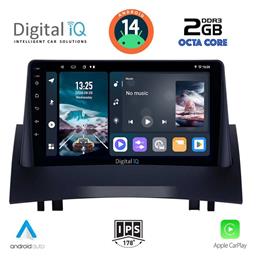 Ηχοσύστημα Renault Megane 2002-2008 με Bluetooth, USB, GPS Digital IQ