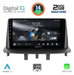 Ηχοσύστημα Renault Megane 2009-2016 με Bluetooth, USB, GPS Digital IQ