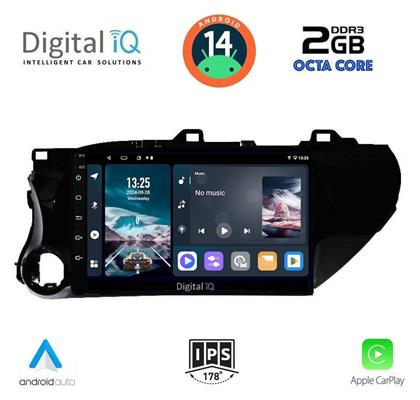 Ηχοσύστημα Toyota Hilux 2017 με Bluetooth, USB, GPS Digital IQ