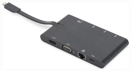USB-C Docking Station με HDMI 4K PD Ethernet (DA-70865) Digitus