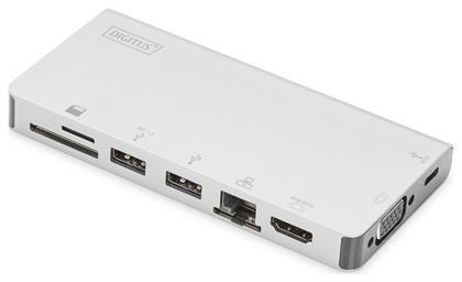 USB-C Docking Station με HDMI 4K PD Ethernet (DA-70866) Digitus