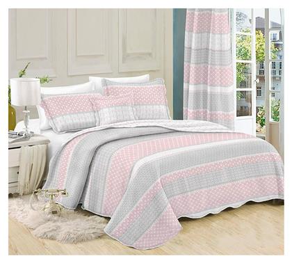 408 Σετ Κουβερλί Υπέρδιπλο Microfiber 3 τμχ 220x240cm Dimcol