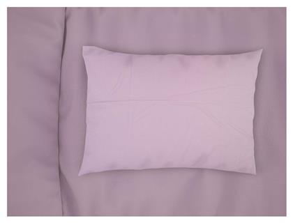 Bebe Solid Βρεφική Μαξιλαροθήκη από 100% Βαμβάκι Light Purple 45x35εκ. Dimcol