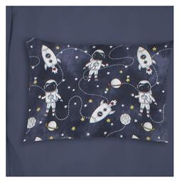 Bebe Βρεφική Μαξιλαροθήκη από 100% Βαμβάκι Blue 35x45εκ. Dimcol