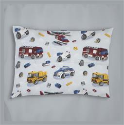 Bebe Βρεφική Μαξιλαροθήκη από 100% Βαμβάκι Sky Blue 35x45εκ. Dimcol