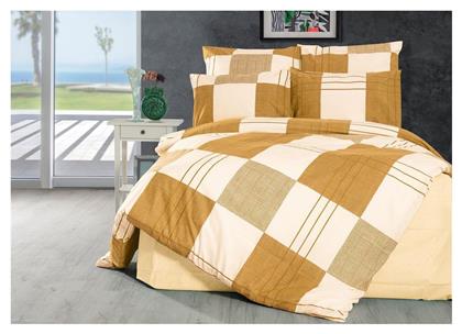 Υπέρδιπλο 220x240εκ. Κίρκη 437 Golden Beige Dimcol