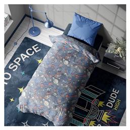 Κουβέρτα Fleece Φωσφορίζουσα Grey 160x220εκ. Dimcol