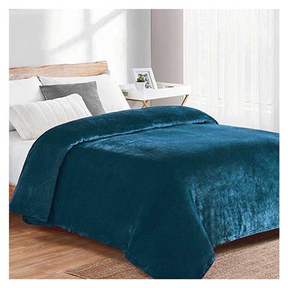 Κουβέρτα Fleece Υπέρδιπλη 220x240εκ. 03 Petrol Dimcol