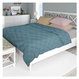 Κουβέρτα Πικέ Μονή 165x250εκ. Πετρόλ Dimcol
