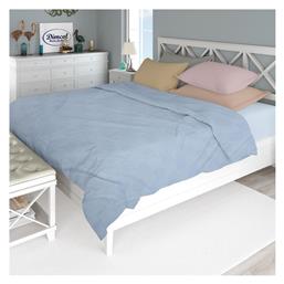 Κουβέρτα Πικέ Μονή 165x250εκ. Σιελ Dimcol